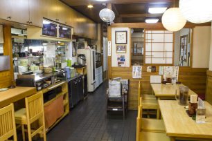 うどん棒 旧店舗店内